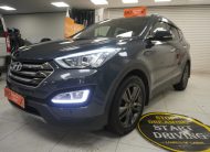 2015 HYUNDAI SANTA FE 2.2 CRDi PREMIUM SE AUTOMATIC with SAT NAV, BLACK LEATHER, REAR CAMERA SAT NAV — 7 SEATER