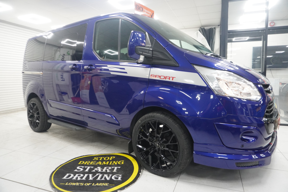 2017 (JULY) FORD TRANSIT TOURNEO 2.0 TDCi 310 TITANIUM — 5 SEATER PLUS WHEELCHAIR ACCESSABLE VEHICLE — ONLY 64K— NO VAT