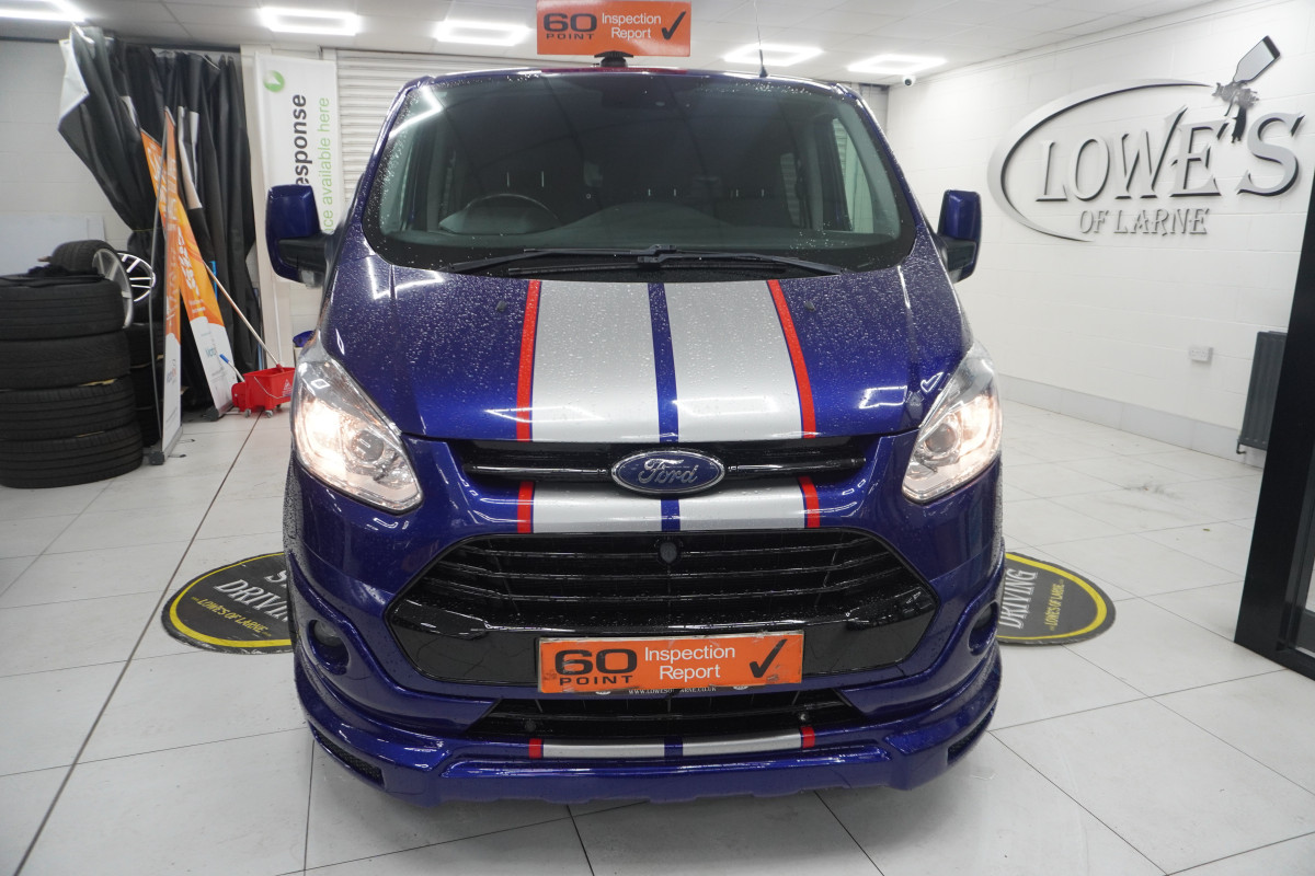 2018 FORD TRANSIT CUSTOM 2.0 TDCi 170 LIMITED 310 LWB CREWCAB 6 SEATER — AUTOMATIC — NO VAT