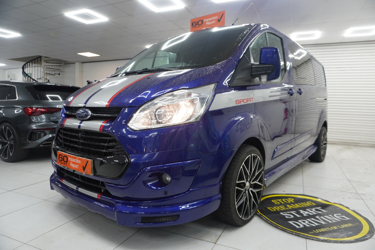 2018 FORD TRANSIT CUSTOM 2.0 TDCi 170 LIMITED 310 LWB CREWCAB 6 SEATER — AUTOMATIC — NO VAT