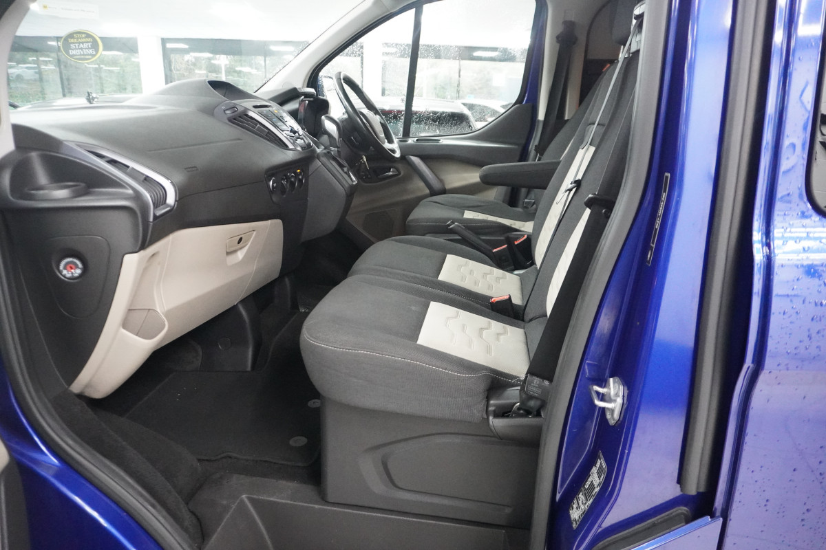 2018 FORD TRANSIT CUSTOM 2.0 TDCi 170 LIMITED 310 LWB CREWCAB 6 SEATER — AUTOMATIC — NO VAT