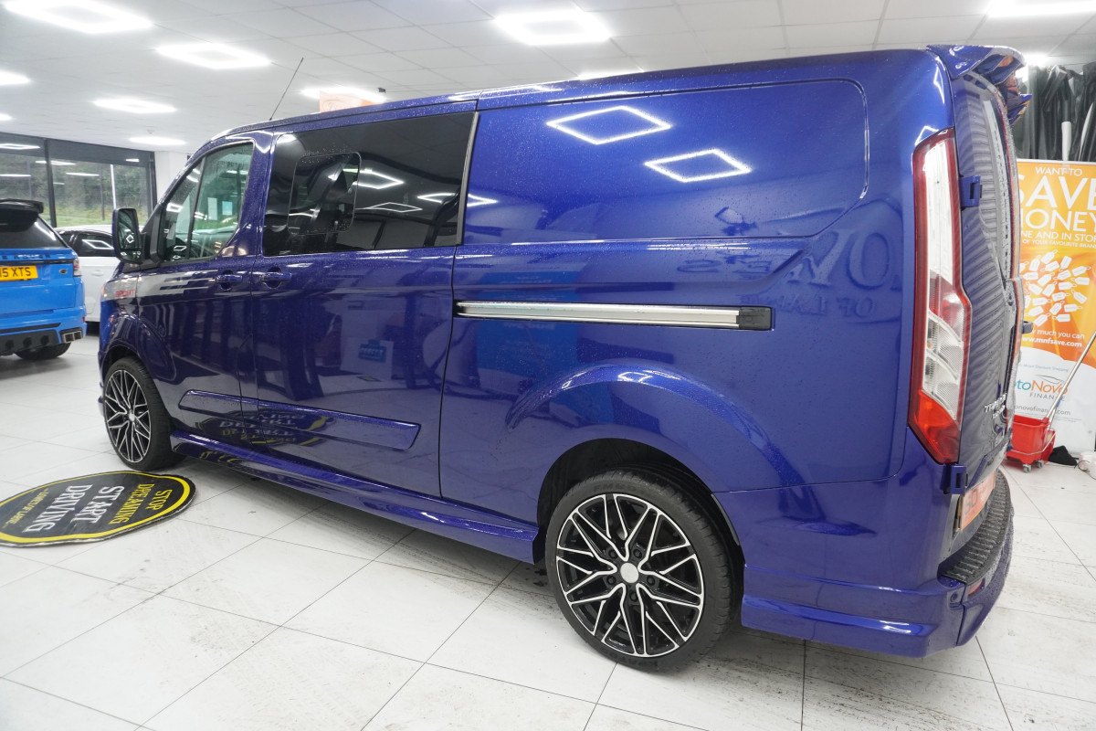 2018 FORD TRANSIT CUSTOM 2.0 TDCi 170 LIMITED 310 LWB CREWCAB 6 SEATER — AUTOMATIC — NO VAT