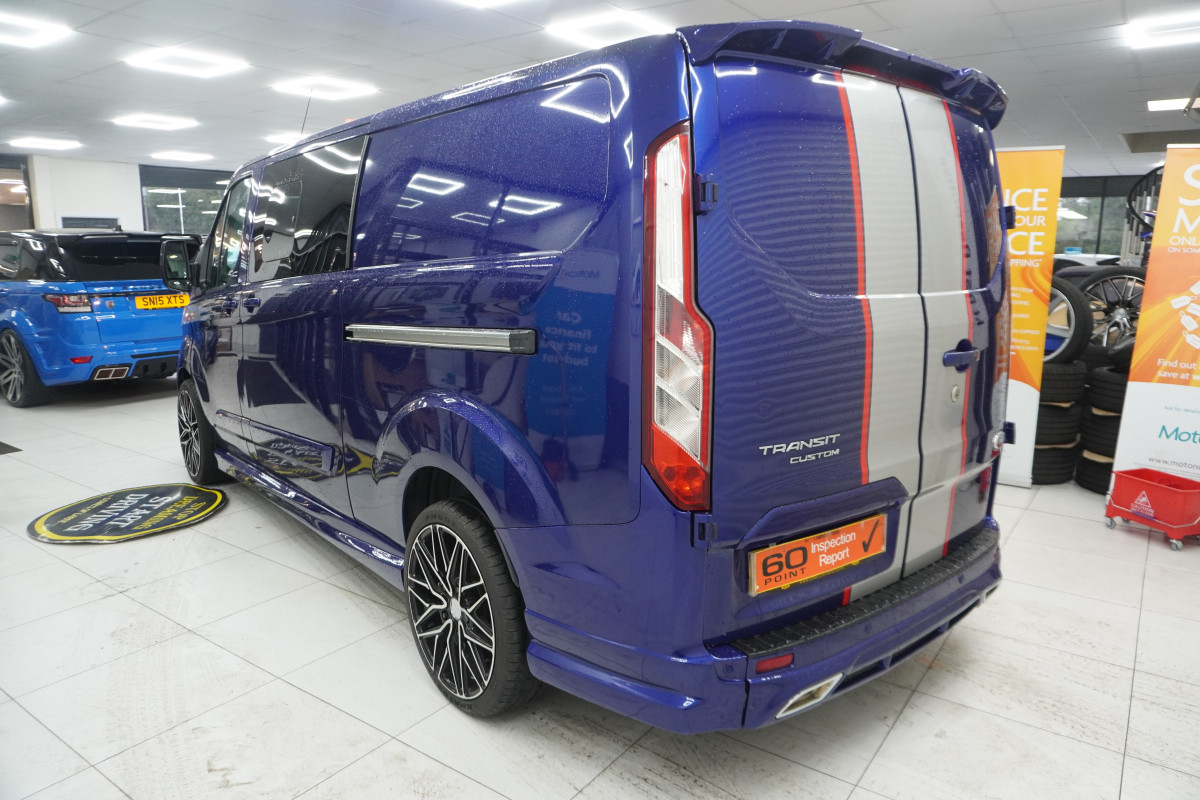 2018 FORD TRANSIT CUSTOM 2.0 TDCi 170 LIMITED 310 LWB CREWCAB 6 SEATER — AUTOMATIC — NO VAT