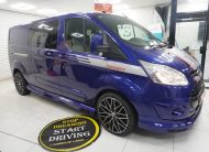2018 FORD TRANSIT CUSTOM 2.0 TDCi 170 LIMITED 310 LWB CREWCAB 6 SEATER — AUTOMATIC — NO VAT
