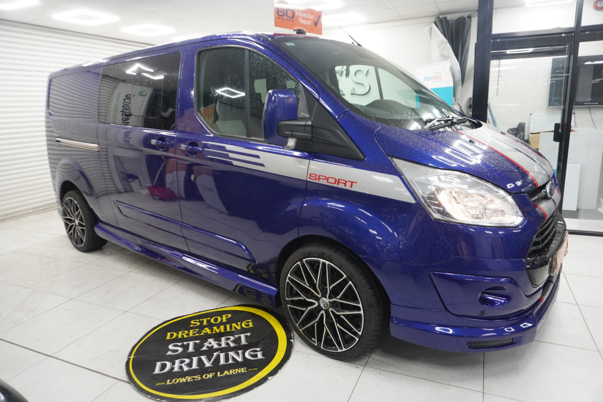 2018 FORD TRANSIT CUSTOM 2.0 TDCi 170 LIMITED 310 LWB CREWCAB 6 SEATER — AUTOMATIC — NO VAT