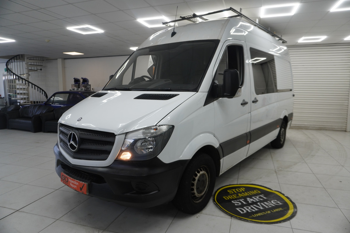2016 MERCEDES SPRINTER 3.5T 6 SEATER CREWCAB VAN
