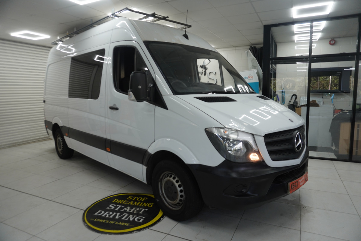 2016 MERCEDES SPRINTER 3.5T 6 SEATER CREWCAB VAN