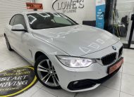 2015 BMW 420D SPORT CONVERTIBLE AUTO with LEATHER & SAT NAV