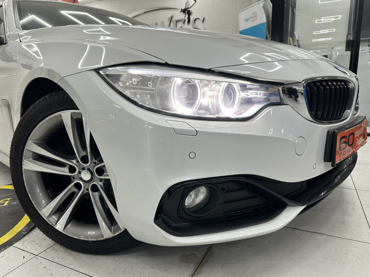 2015 BMW 420D SPORT CONVERTIBLE AUTO with LEATHER & SAT NAV