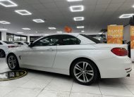 2015 BMW 420D SPORT CONVERTIBLE AUTO with LEATHER & SAT NAV