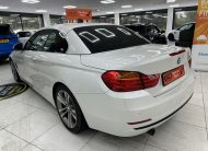 2015 BMW 420D SPORT CONVERTIBLE AUTO with LEATHER & SAT NAV