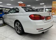 2015 BMW 420D SPORT CONVERTIBLE AUTO with LEATHER & SAT NAV