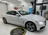 2015 BMW 420D SPORT CONVERTIBLE AUTO with LEATHER & SAT NAV