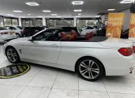 2015 BMW 420D SPORT CONVERTIBLE AUTO with LEATHER & SAT NAV