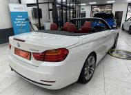 2015 BMW 420D SPORT CONVERTIBLE AUTO with LEATHER & SAT NAV