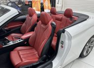 2015 BMW 420D SPORT CONVERTIBLE AUTO with LEATHER & SAT NAV