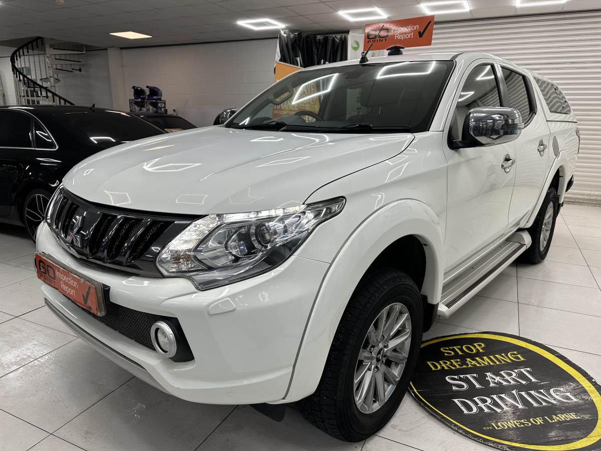2019 (MAY) MITSUBISHI L200 DOUBLE CAB DI-D 178 4WD AUTOMATIC — with REAR HARD TOP CANOPY