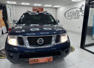 2014 NISSAN NAVARA 3.0 DCi V6 OUTLAW DOUBLE CAB PICK-UP AUTOMATIC with ONLY 84K — HEATED LEATHER, SAT NAV