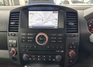 2014 NISSAN NAVARA 3.0 DCi V6 OUTLAW DOUBLE CAB PICK-UP AUTOMATIC with ONLY 84K — HEATED LEATHER, SAT NAV