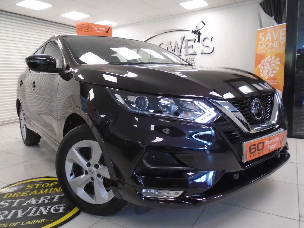2019 NISSAN QASHQAI 1.5 DCi ACENTA PREMIUM with SAT NAV & REAR CAMERA