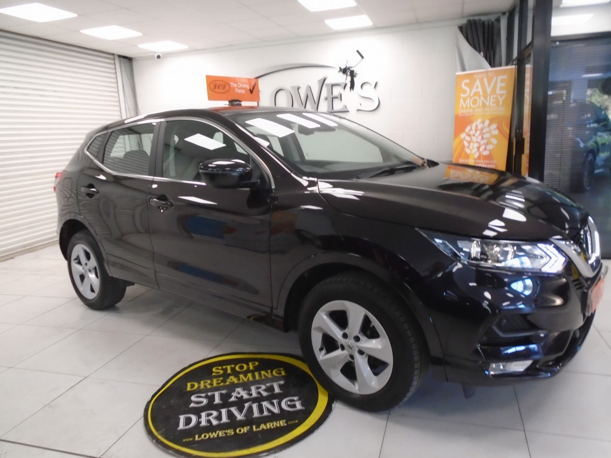 2019 NISSAN QASHQAI 1.5 DCi ACENTA PREMIUM with SAT NAV & REAR CAMERA