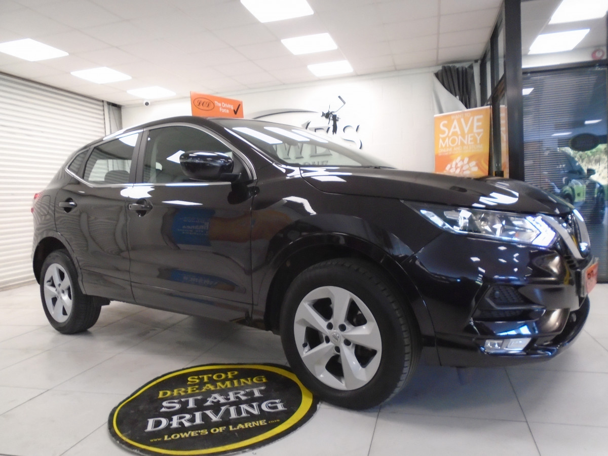 2019 NISSAN QASHQAI 1.5 DCi ACENTA PREMIUM with SAT NAV & REAR CAMERA
