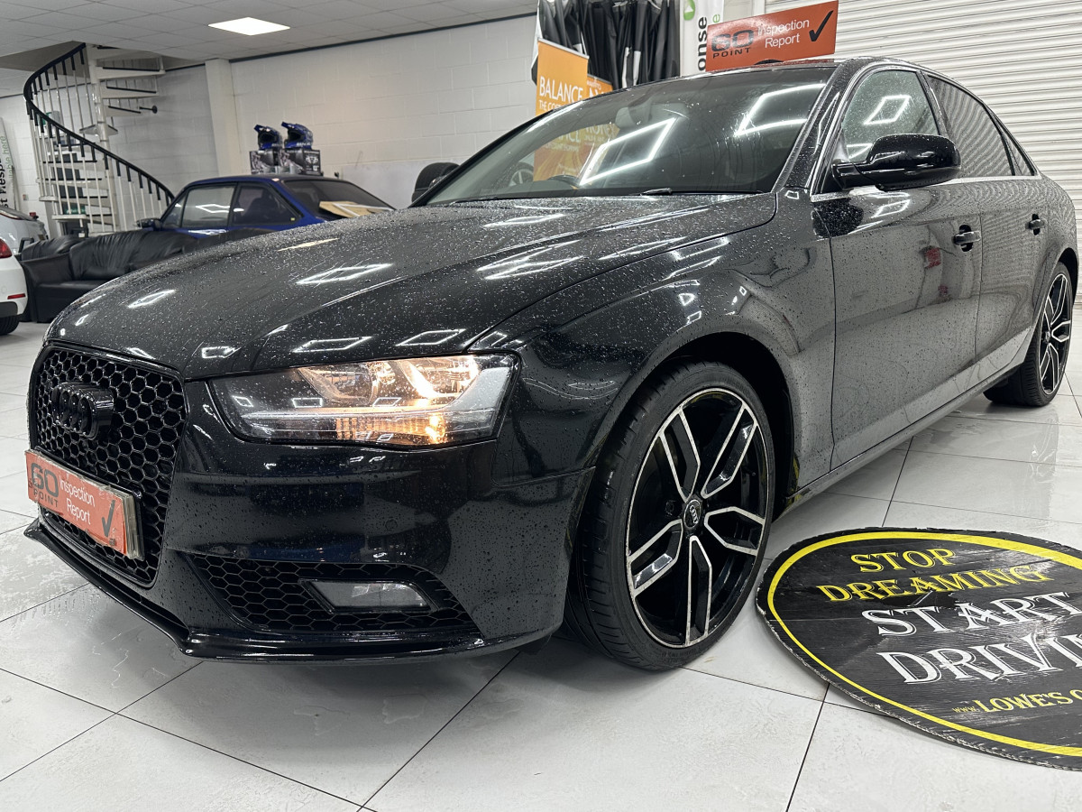 2014 AUDI A4 2.0 TDi TECHNIK with BLACK LEATHER & SAT NAV