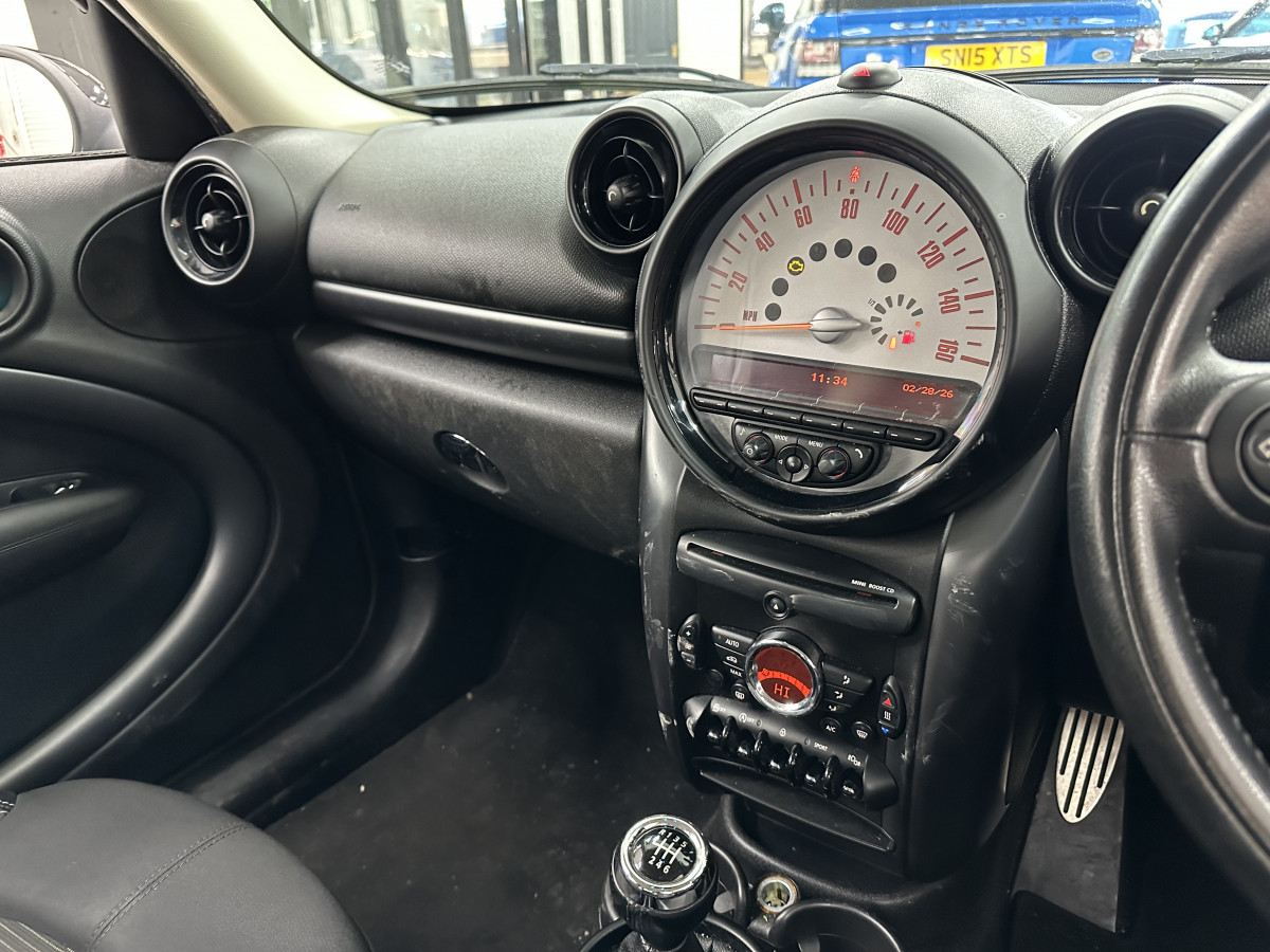 2014 MINI COOPER SD ALL4 DIESEL — 4 WHEEL DRIVER, BLACK LEATHER