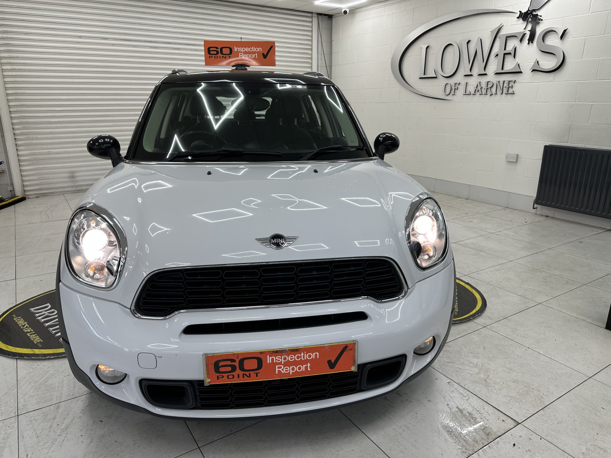 2014 MINI COOPER SD ALL4 DIESEL — 4 WHEEL DRIVER, BLACK LEATHER