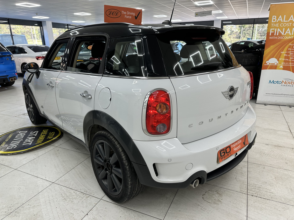 2014 MINI COOPER SD ALL4 DIESEL — 4 WHEEL DRIVER, BLACK LEATHER