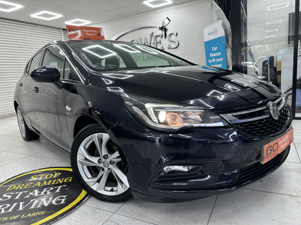 2019 VAUXHALL ASTRA 1.6 SRi NAV TURBO S/S
