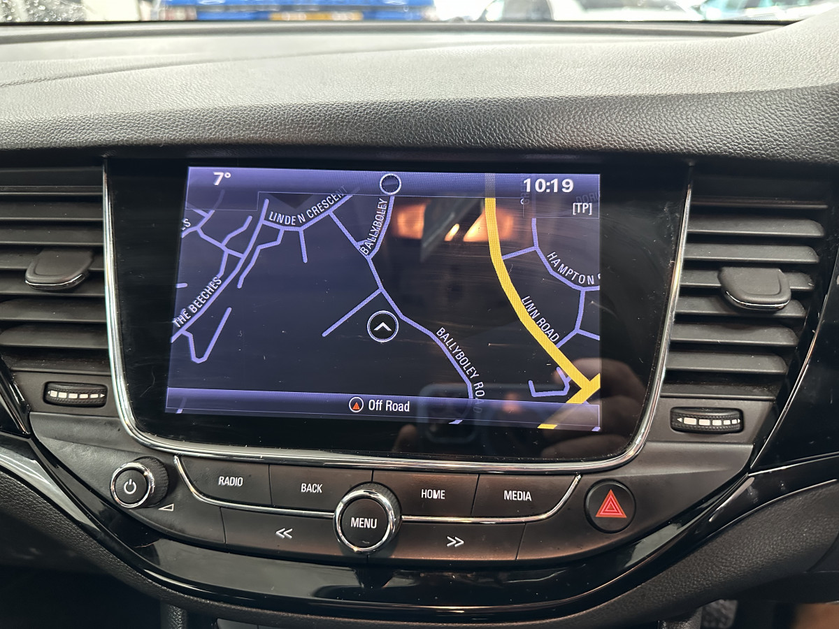 2019 VAUXHALL ASTRA 1.6 SRi NAV TURBO S/S