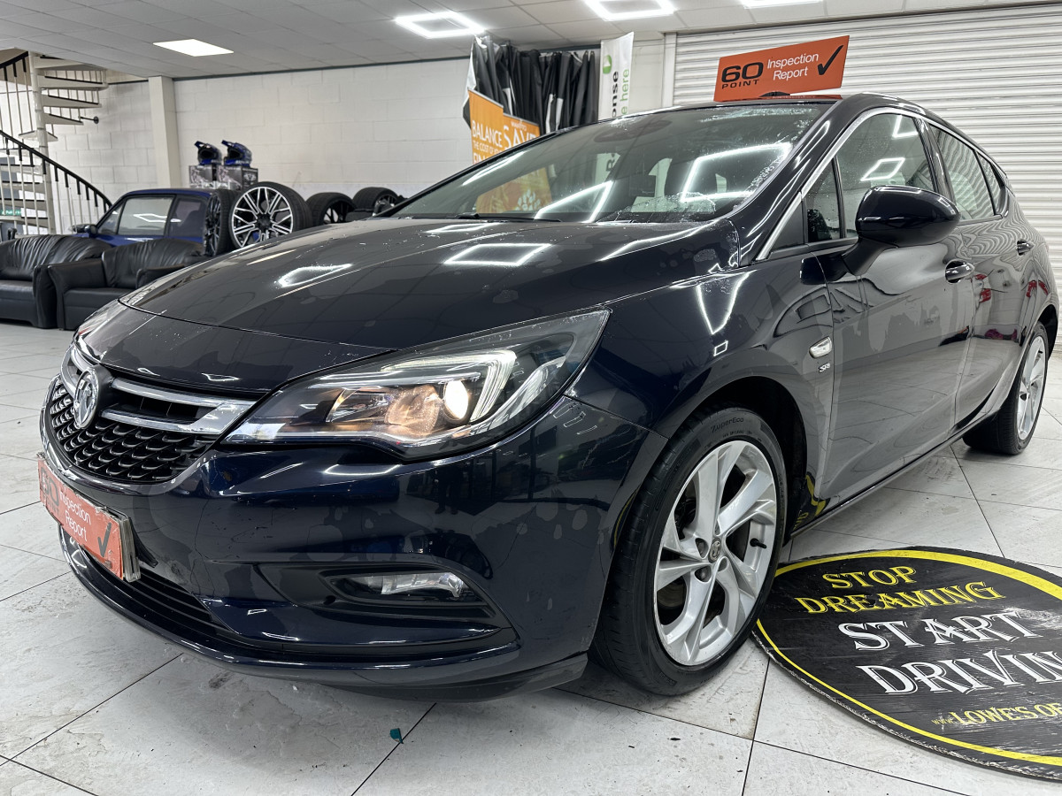 2019 VAUXHALL ASTRA 1.6 SRi NAV TURBO S/S