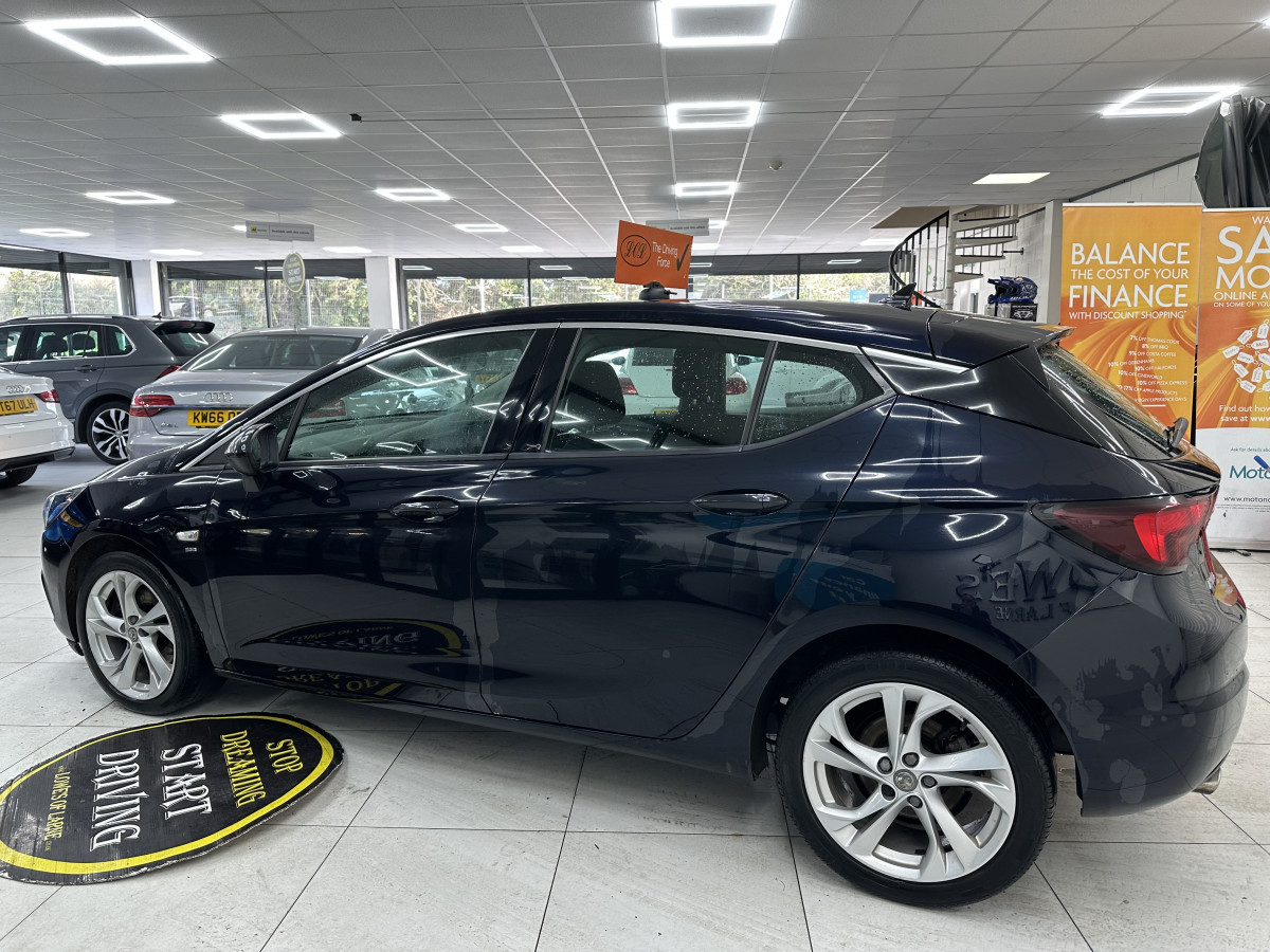 2019 VAUXHALL ASTRA 1.6 SRi NAV TURBO S/S