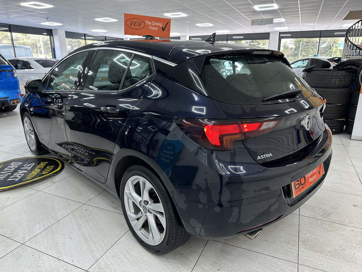 2019 VAUXHALL ASTRA 1.6 SRi NAV TURBO S/S