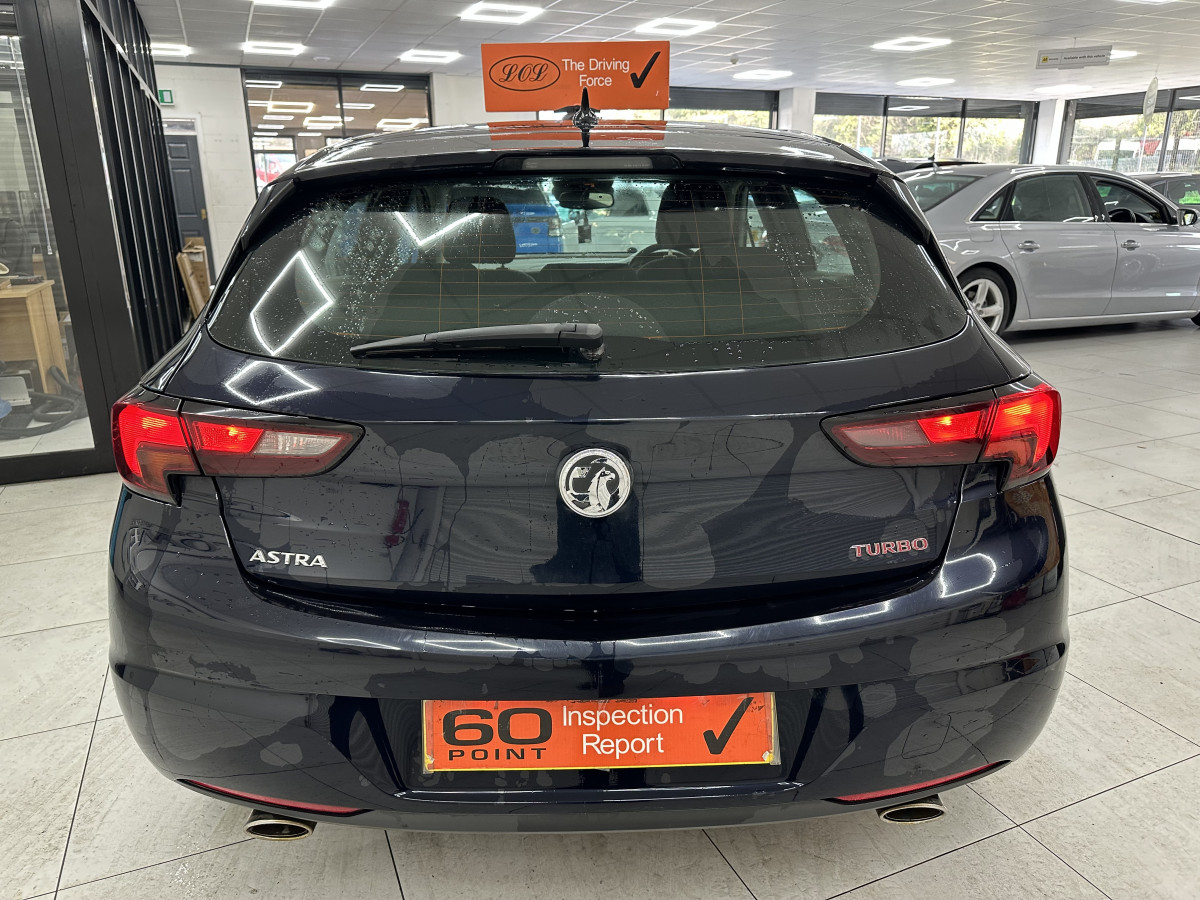 2019 VAUXHALL ASTRA 1.6 SRi NAV TURBO S/S