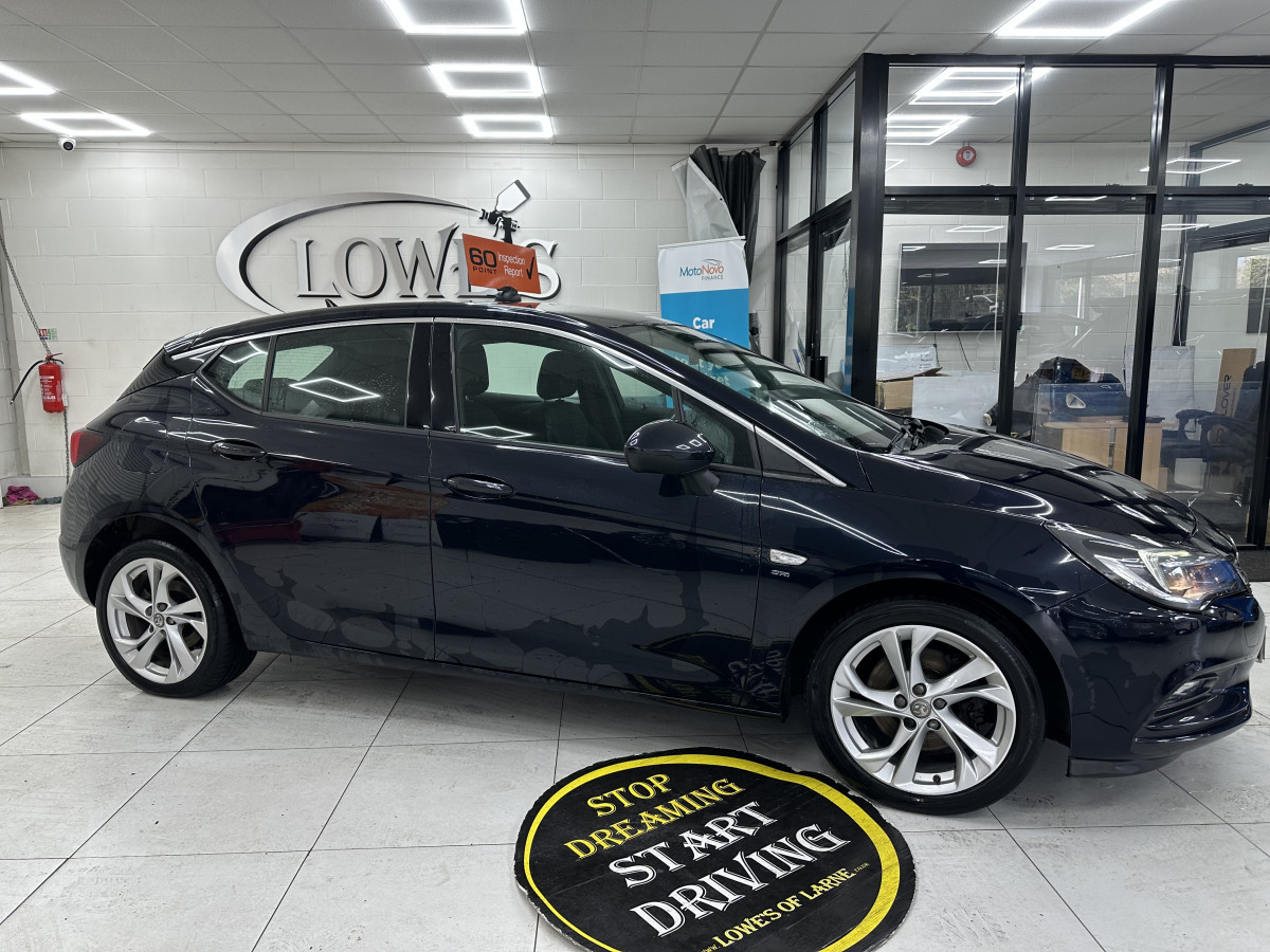 2019 VAUXHALL ASTRA 1.6 SRi NAV TURBO S/S