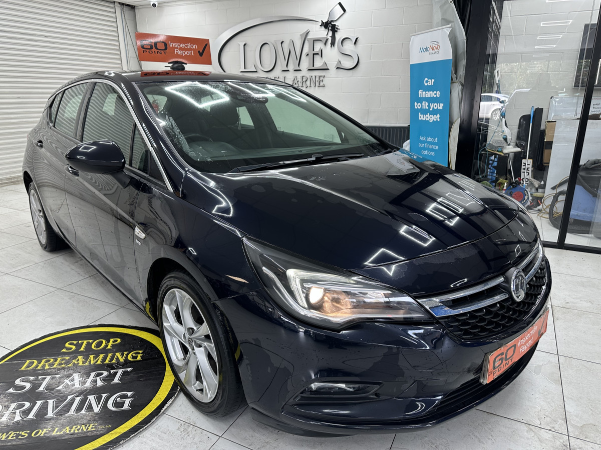 2019 VAUXHALL ASTRA 1.6 SRi NAV TURBO S/S