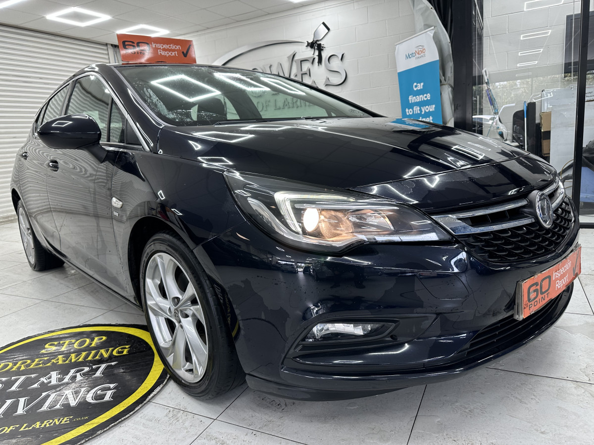 2019 VAUXHALL ASTRA 1.6 SRi NAV TURBO S/S