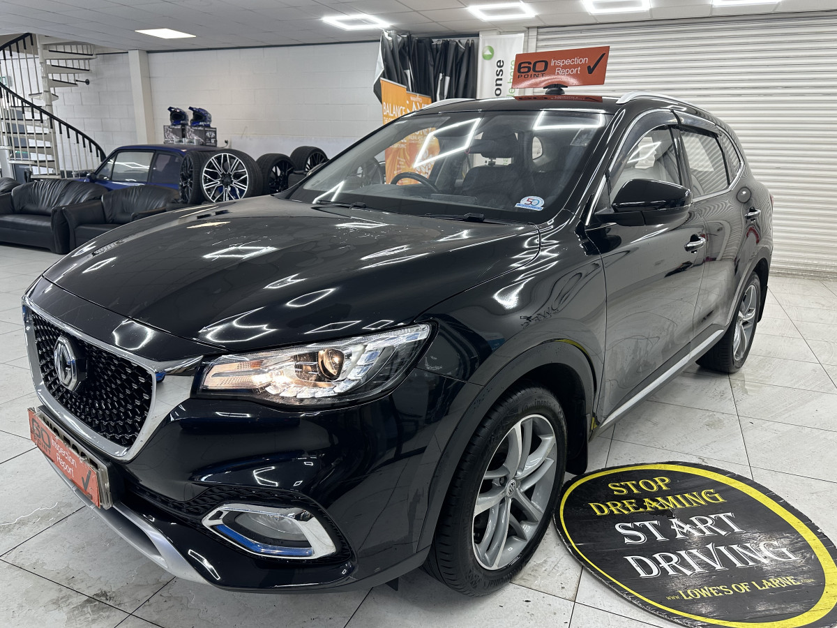 2023 MG HS 1.5 TGDi EXCITE — HOT BLACK LEATHER, SAT NAV