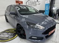 2015 (APRIL) FORD FOCUS 2.0 TDCi ST-3 185BHP — FINISHED in NARDO GREY with BLACK LEATHER RECARO TRIM