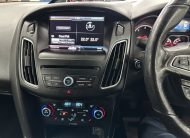 2015 (APRIL) FORD FOCUS 2.0 TDCi ST-3 185BHP — FINISHED in NARDO GREY with BLACK LEATHER RECARO TRIM