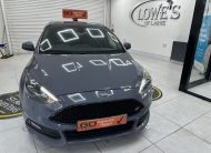 2015 (APRIL) FORD FOCUS 2.0 TDCi ST-3 185BHP — FINISHED in NARDO GREY with BLACK LEATHER RECARO TRIM
