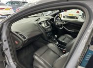 2015 (APRIL) FORD FOCUS 2.0 TDCi ST-3 185BHP — FINISHED in NARDO GREY with BLACK LEATHER RECARO TRIM