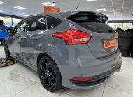2015 (APRIL) FORD FOCUS 2.0 TDCi ST-3 185BHP — FINISHED in NARDO GREY with BLACK LEATHER RECARO TRIM