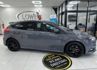 2015 (APRIL) FORD FOCUS 2.0 TDCi ST-3 185BHP — FINISHED in NARDO GREY with BLACK LEATHER RECARO TRIM