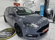 2015 (APRIL) FORD FOCUS 2.0 TDCi ST-3 185BHP — FINISHED in NARDO GREY with BLACK LEATHER RECARO TRIM