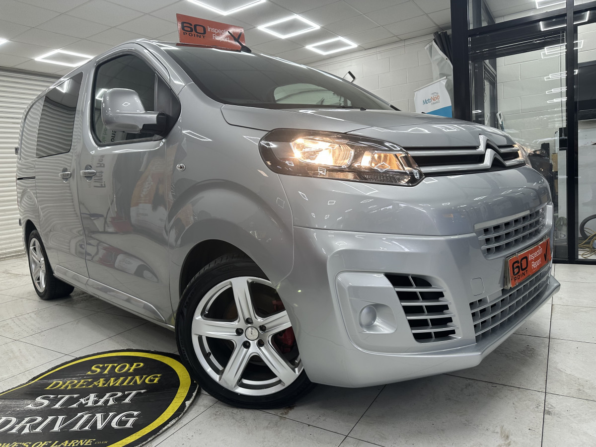 2017 CITROEN DISPATCH 1.6 BlueHDi XS CREW 6 SEATER — NO VAT