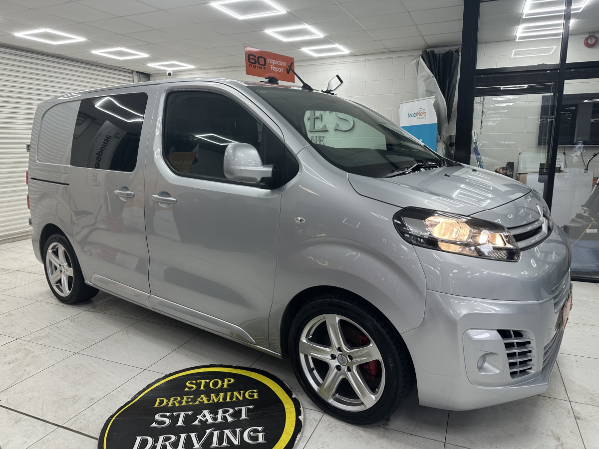 2017 CITROEN DISPATCH 1.6 BlueHDi XS CREW 6 SEATER — NO VAT