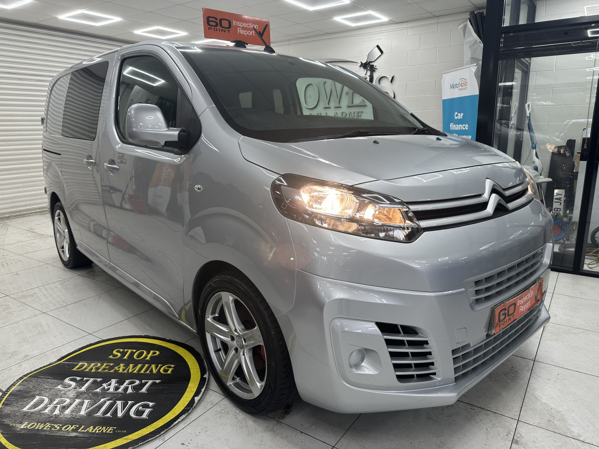 2017 CITROEN DISPATCH 1.6 BlueHDi XS CREW 6 SEATER — NO VAT